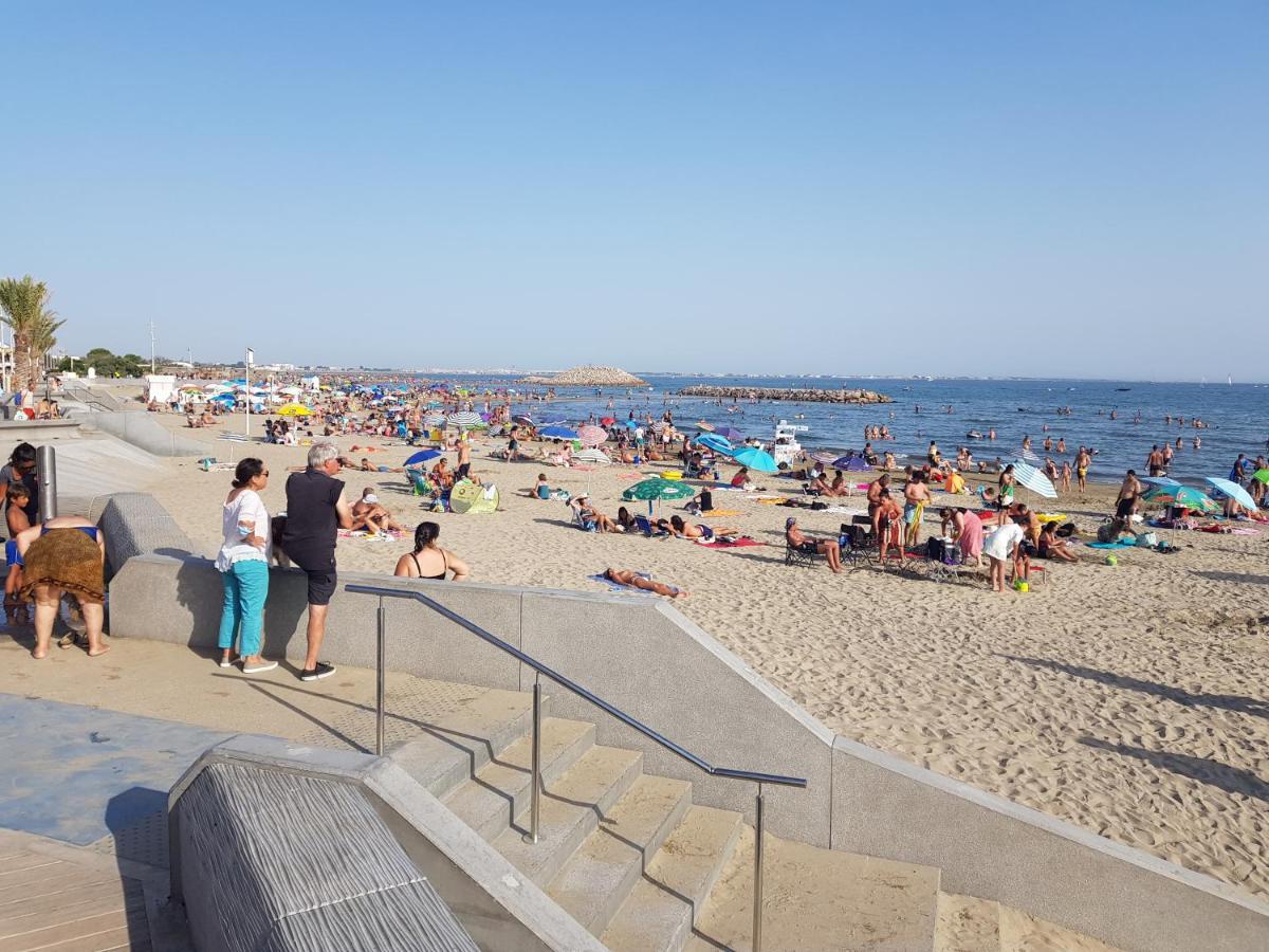 Corail Studio - 2Min Plage Centre Ville - Clim - Wifi - Parking Prive - Ideal Famille - La Grande Motte Zewnętrze zdjęcie